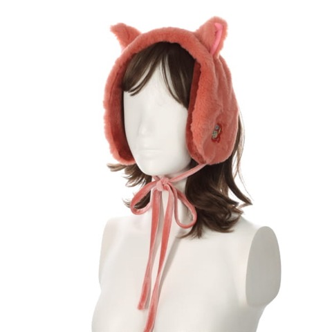 レディース　耳付きイヤーマフラー（Disney/Kaho）