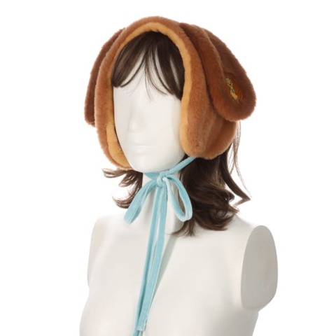 レディース　耳付きイヤーマフラー（Disney/Kaho）