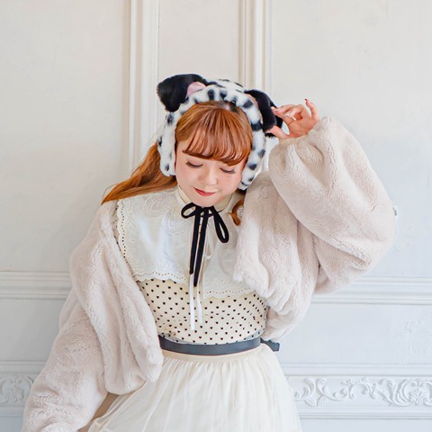 レディース　耳付きイヤーマフラー（Disney/Kaho）