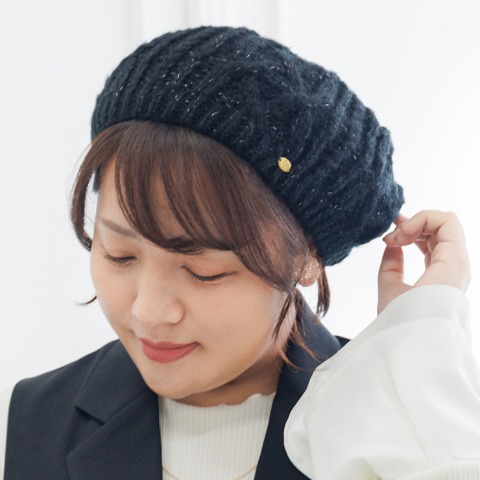 レディース ベレー帽 (Hina)
