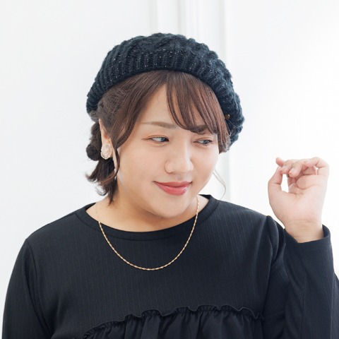 レディース ベレー帽 (Hina)