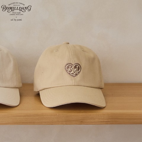 レディース　チェックコンビキャップ（yumi×BOMILLDANG）