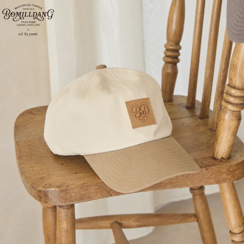 レディース　ツイルコンビキャップ（yumi×BOMILLDANG）