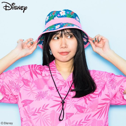 レディース　ネクタイ柄ハット（Disney）