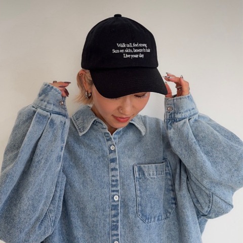 レディース　ツイルキャップ（anna）