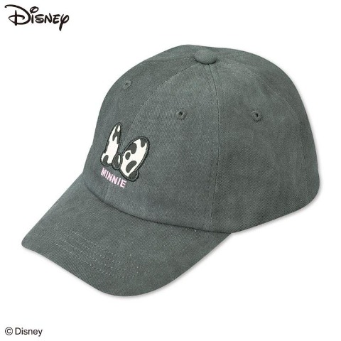 レディース　ヒョウ柄キャップ（Disney・ミニーマウス）