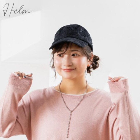 レディース　レースキャップ（Helm×taiyou）