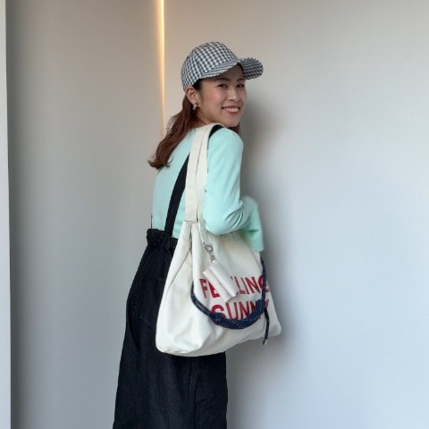 レディース　チェックキャップ（saori）