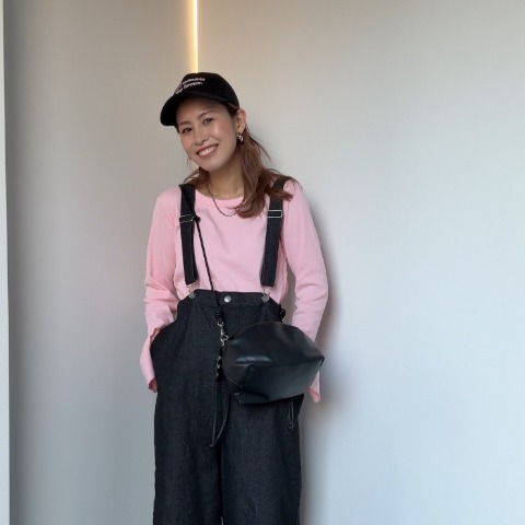 レディース　ロゴ刺繍キャップ（saori）