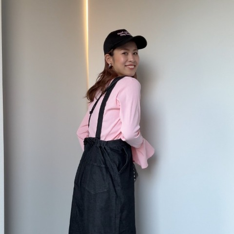 レディース　ロゴ刺繍キャップ（saori）