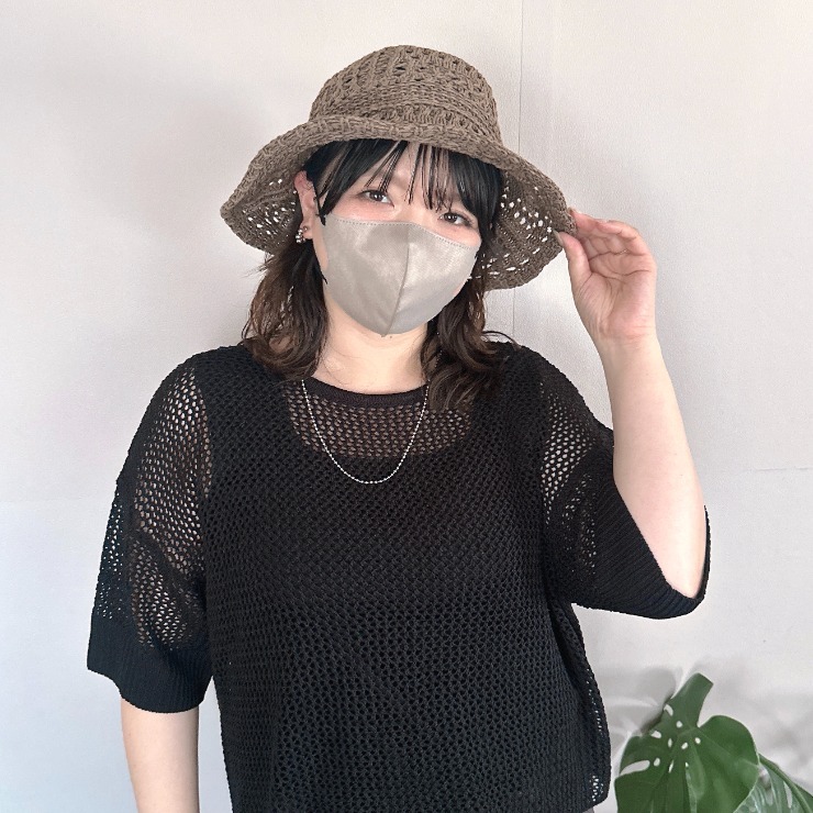 レディース 透かし編みサーモハット（Helm×HARA） | しまむら