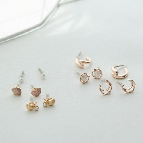 レディース　ピアス6点セット（辻希美）