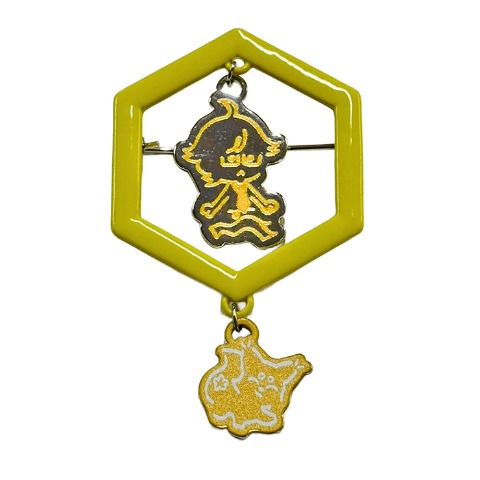 ブローチ6点・缶バッジ1点付きコンプリートセット（ドズル社）