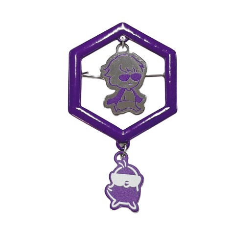 ブローチ6点・缶バッジ1点付きコンプリートセット（ドズル社）