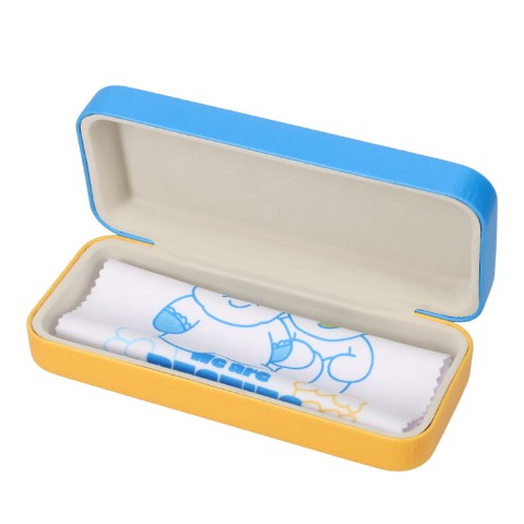 メガネケース　クロス付（んぽちゃむ）