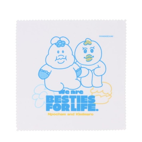 メガネケース　クロス付（んぽちゃむ）