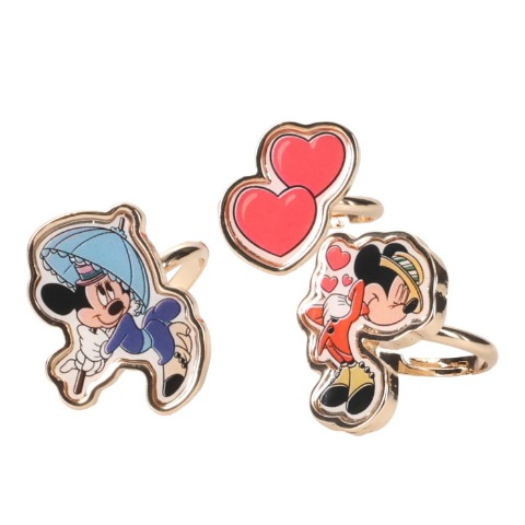 レディース　リング3本セット（Disney/Kaho）