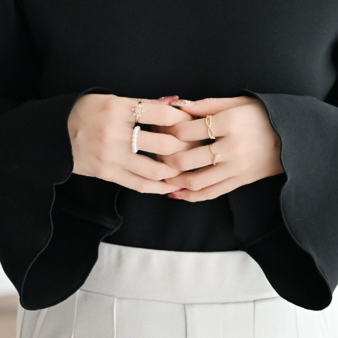 レディース　リング　4点セット（MUMU）