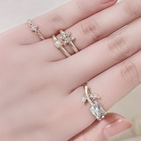 レディース　リング　3点セット（Coco）