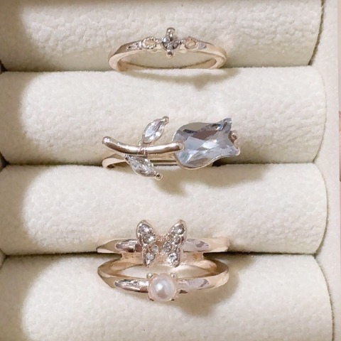 レディース　リング　3点セット（Coco）