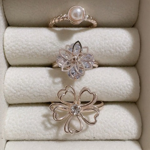 レディース　リング　3点セット（Coco）