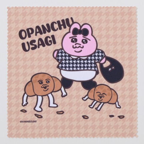 メガネケース クロス付（おぱんちゅうさぎ）