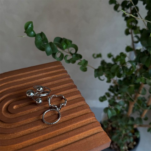 レディース　リング3点セット(おなつ)