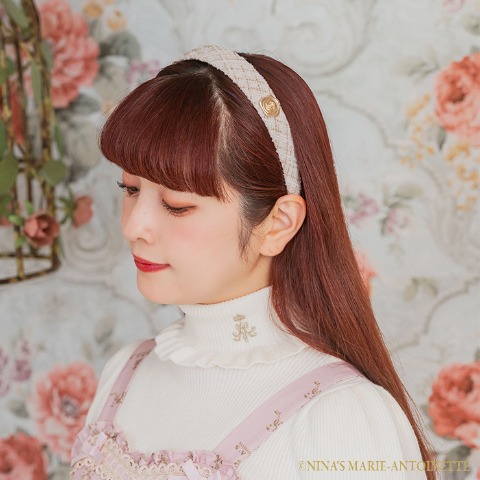レディース　カチューシャ(青木美沙子×NINA'S）