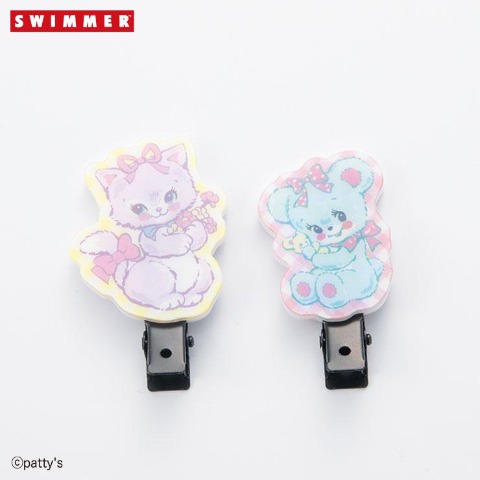 レディース　前髪クリップ（SWIMMER）