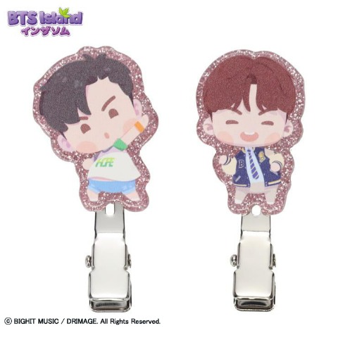 レディース　マルチクリップ２本セット（BTS Island:インザソム）