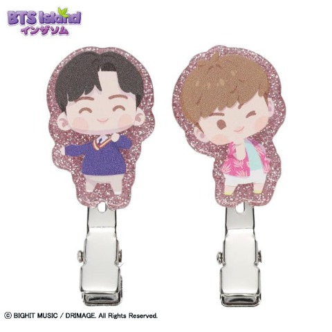 レディース　マルチクリップ２本セット（BTS Island:インザソム）