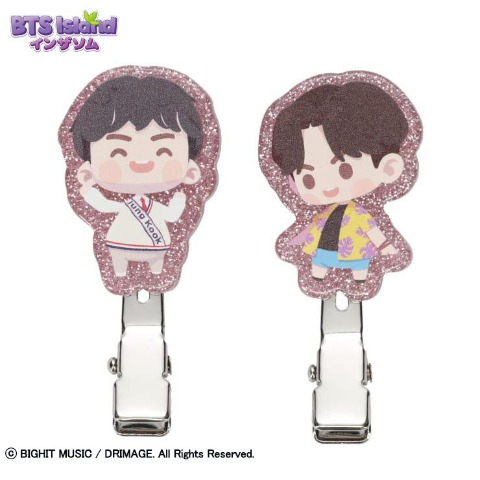 レディース　マルチクリップ２本セット（BTS Island:インザソム）