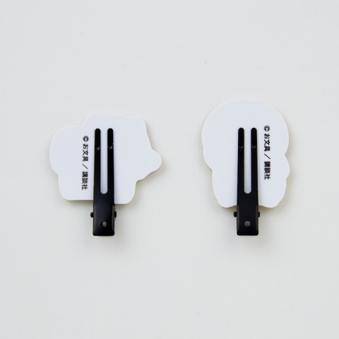 前髪ヘアクリップ　（お文具といっしょ）