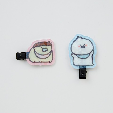 前髪ヘアクリップ　（お文具といっしょ）