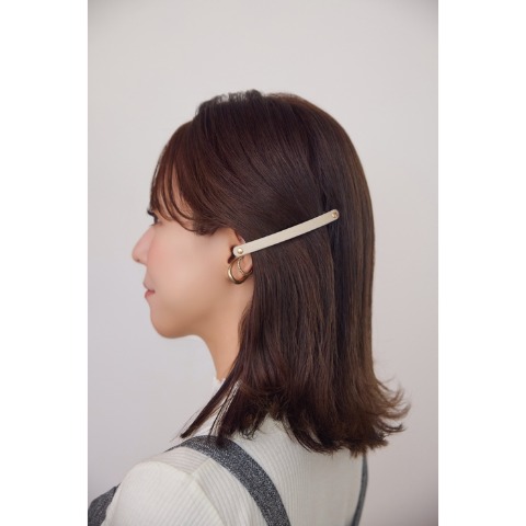 レディース　バレッタ＆ゴム3本セット