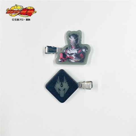 レディース　マルチクリップ2個セット（仮面ライダー）