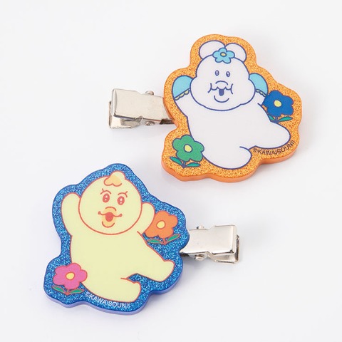 前髪クリップ（んぽちゃむ）