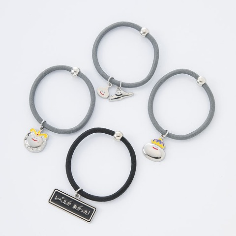 レディース　ヘアゴム4本セット（ドラゴンクエスト）