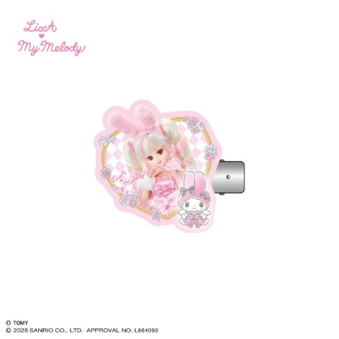 マルチクリップ（リカちゃん×マイメロ クロミ）