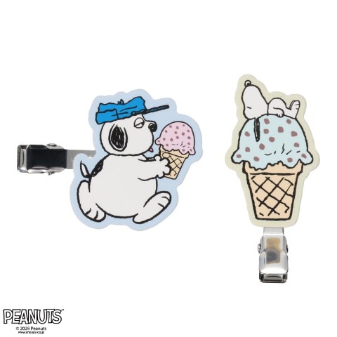 レディース　ヘアクリップ(PEANUTS)