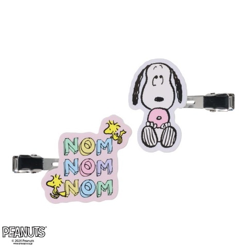 レディース　ヘアクリップ(PEANUTS)