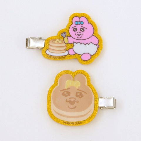 前髪クリップ（おぱんちゅうさぎ）