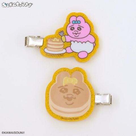 前髪クリップ（おぱんちゅうさぎ）
