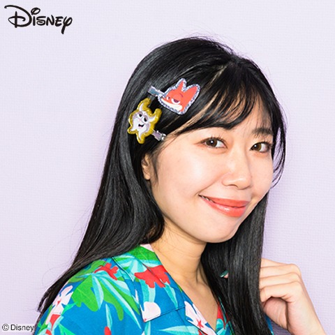 レディース　マルチクリップ２本セット(Disney/中島姉妹)