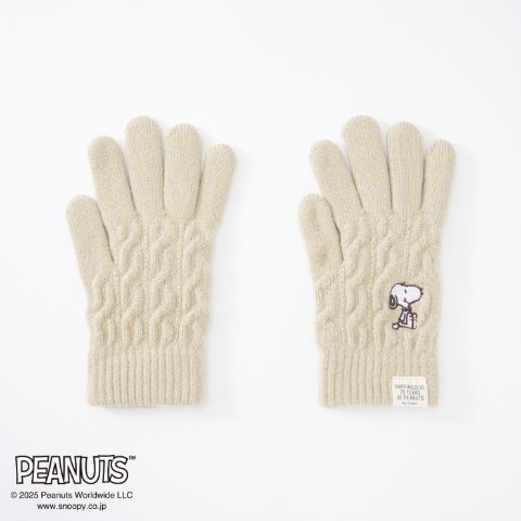 レディース　手袋（PEANUTS）