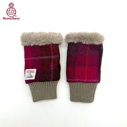 レディース　手袋（HARRIS TWEED）