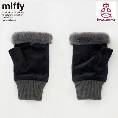 レディース　フィンガーレスグローブ(miffy)