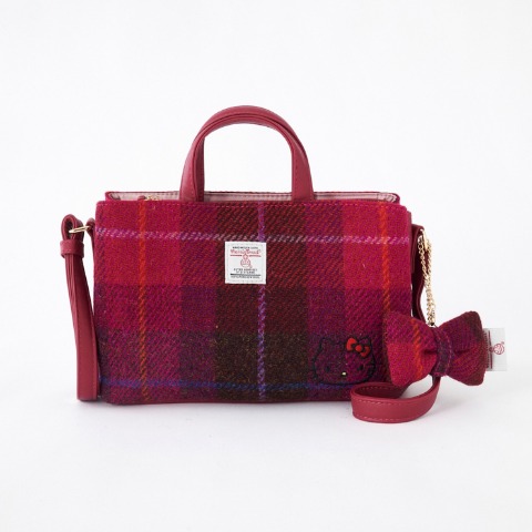 レディース　2WAYバッグ（HARRIS TWEED）（ハローキティ）