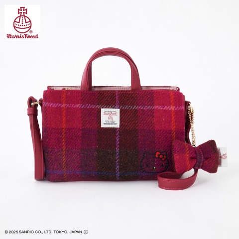 レディース　2WAYバッグ（HARRIS TWEED）（ハローキティ）