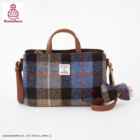レディース　2WAYバッグ（HARRIS TWEED）（ハローキティ）